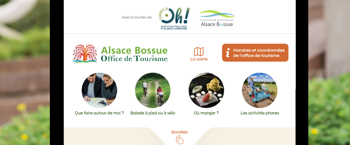 Communauté de Communes de l’Alsace Bossue - borne interactive
